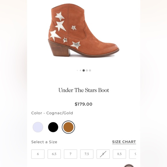 Seychelles under the stars boots size 8 - Picture 4 of 4